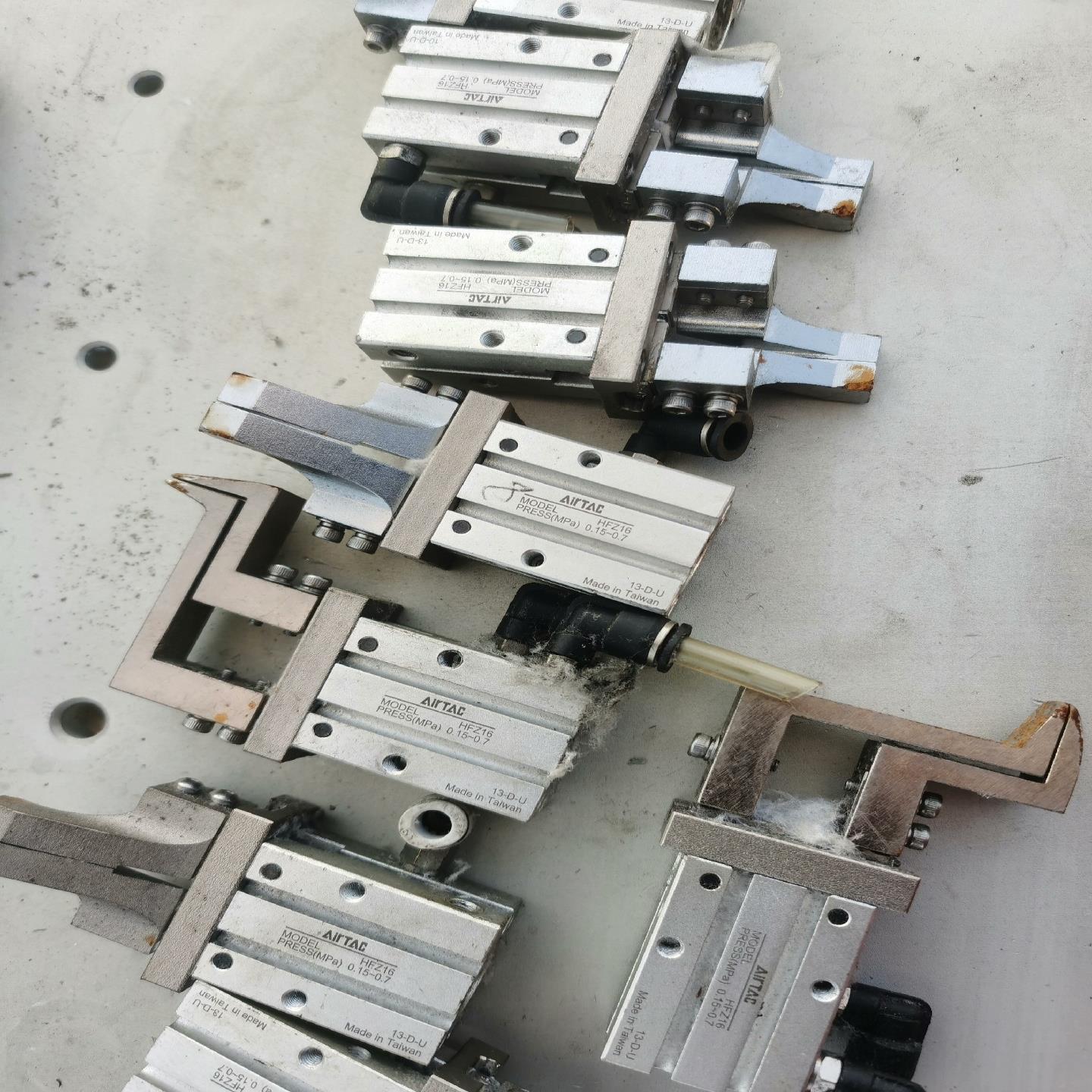 亚德客FHZ16手指气缸，口罩机拆机成色漂亮，有100多个！