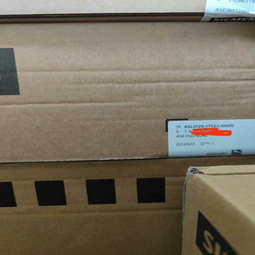 （设备配件）保内未拆封西门子S120伺服驱动6SL3120-1TE23-