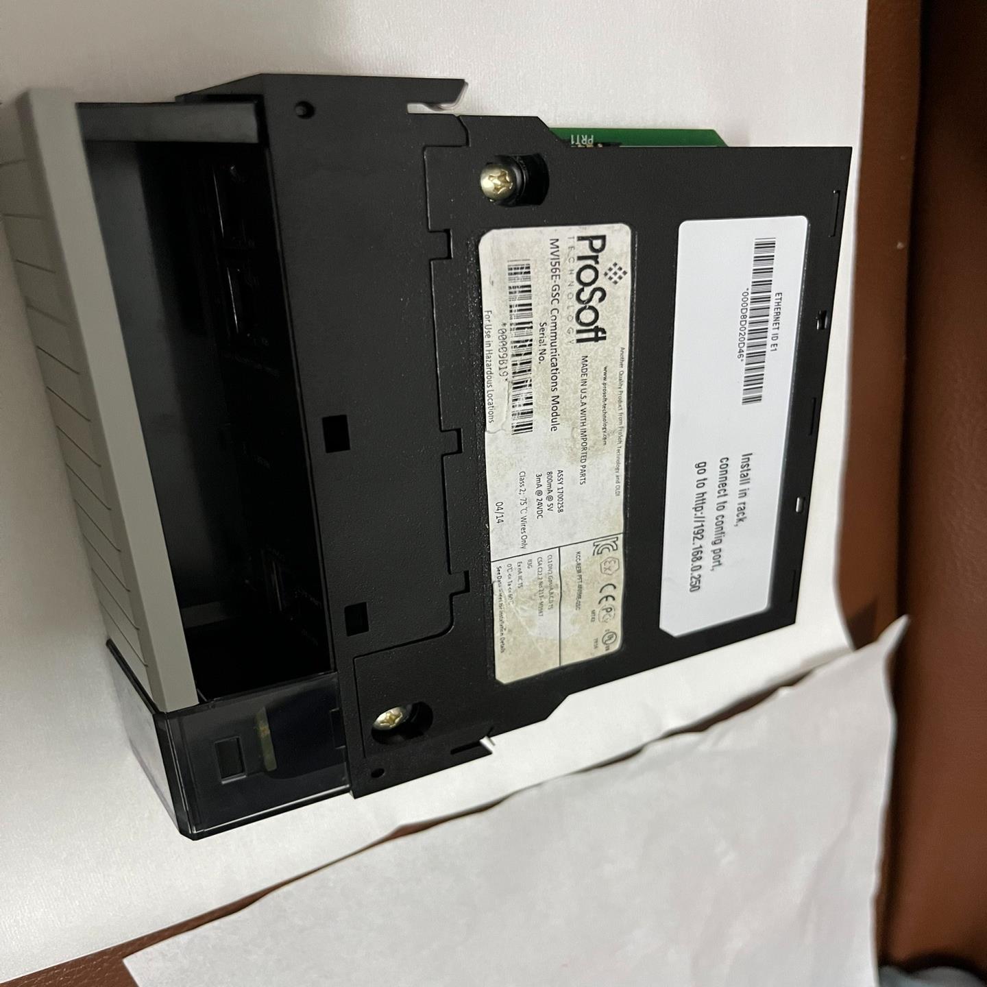 （设备配件）prosoft  mvi56e-gsc  拆机功能完好成色新