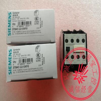 交流接触器3TB4322-0XM0 0XF0 0XQ0 22A AC220V/110V/380V