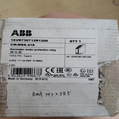 （设备配件）abb 1svr730712r1200 继电器CM-MSS.