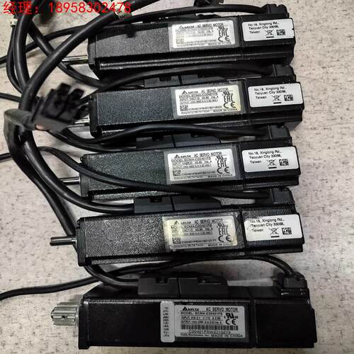 台达100W带刹车电机ECMA-C20401FS有10台，实