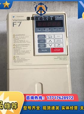 安川变频器CIMR-F7B40P7 0.75KW 380V议价