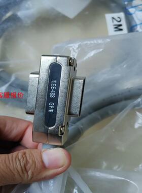 全新的 IEEE488 GPIB数据线 ，2米2条，有一条扣