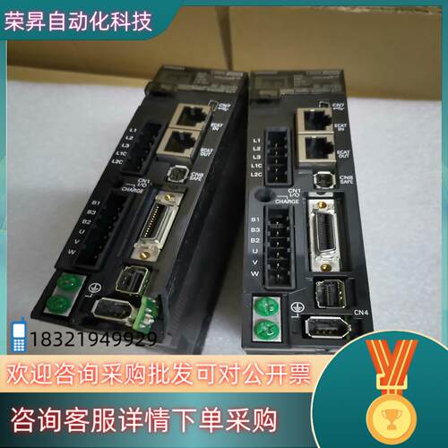 现货R88D-KN02H-ECT-Z伺服驱动器2台200W