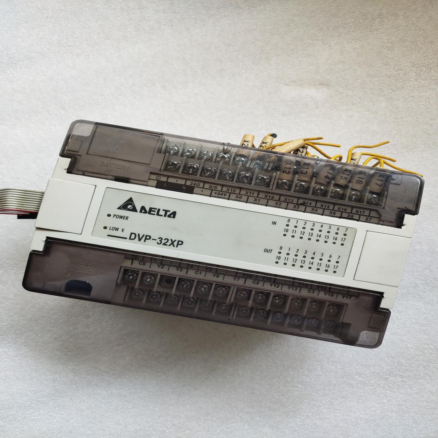 DVP32XP00R台达PLC扩展模块  功能正常