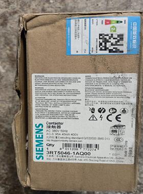 （设备配件）西门子接触器3TF5046-1AQ00 380V