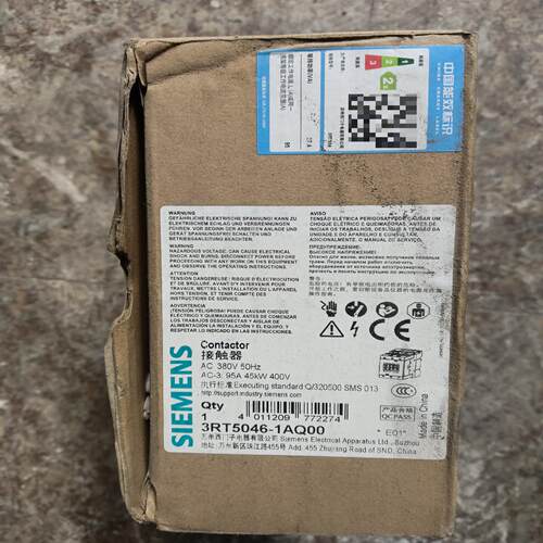 （设备配件）西门子接触器3TF5046-1AQ00 380V