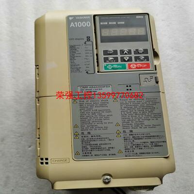 【荣强工控】二手安川变频器A1000，CIMR-AB4A0009FBA，