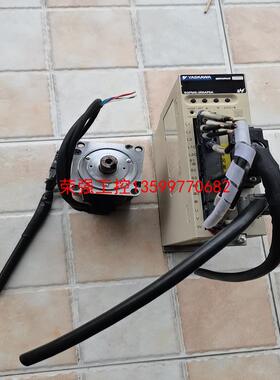【荣强工控】拆机安川伺服电机SGMMS-04ADC6S 驱动器SGPMS