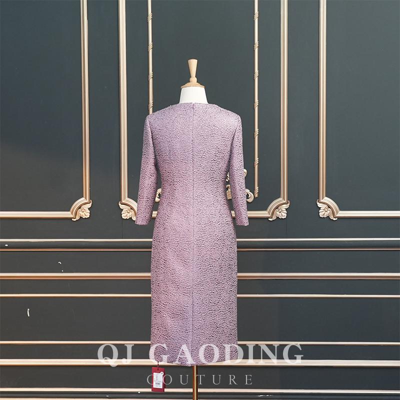 新款喜婆婆婚宴礼服七分袖喜服