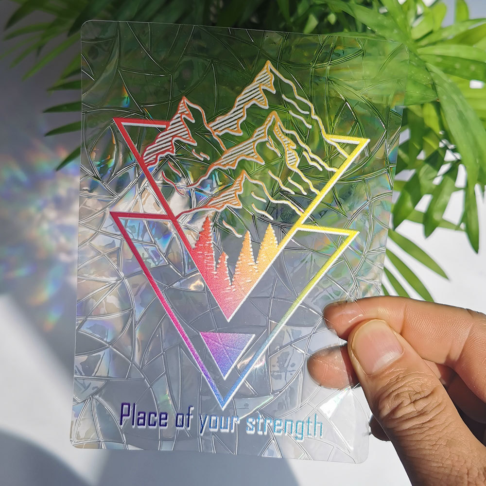 RP070阳光捕手炫彩unather棱镜静电玻璃贴PV胶窗户贴