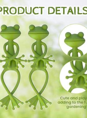 Frog Plant Stand, 青蛙植物架，绿色青蛙植物支架