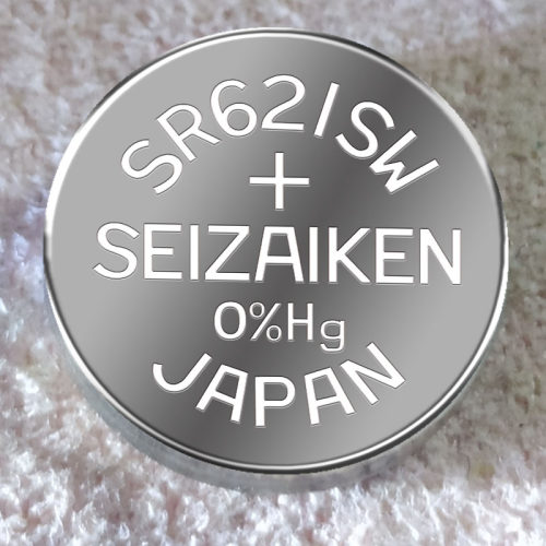 SEIZAIKEN精工SR621SW/364无汞氧化银原装手表纽扣电池 电子