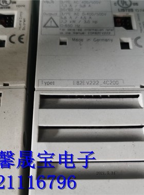 E82EV222-4C200 伦茨变频器 E82EV222-4C 2.2KW 380V测试包好
