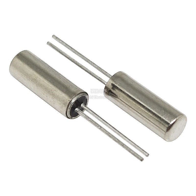 3*8/2*6MM石英圆柱晶振JU-308 32.768K 38K KHZ Z6M 11.0592M 12M