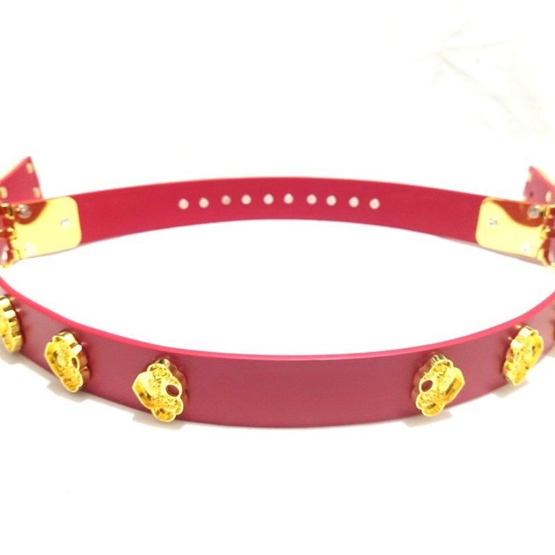 宋制常服双挞尾带(基础款)(铜连接片)汉服革带蹀躞带大明衣庄