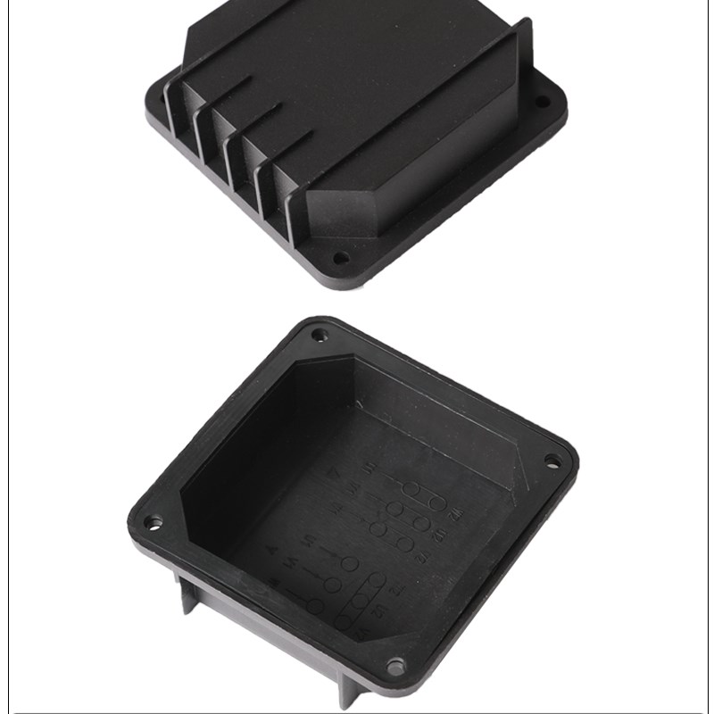 电机YS63 71 80 90塑料接线盒防爆接线盒线盒盖 电机配件. 孔距83