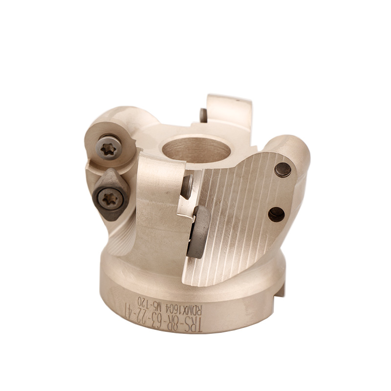 TRS 50 63 80 100圆鼻面铣刀盘CNC加工中心 R5 R6圆刀片 数控刀盘