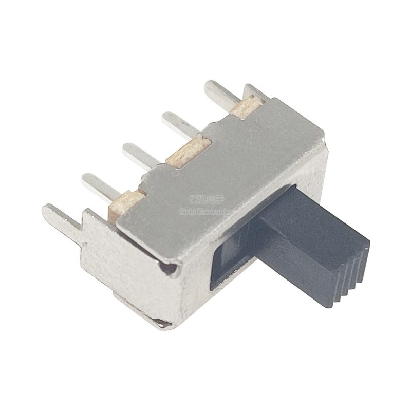 拨动开关 SS-12F44 二档立式 1P2T SS12F44G5 滑动开关 3脚2档