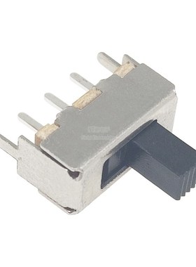 拨动开关 SS-12F44 二档立式 1P2T SS12F44G5 滑动开关 3脚2档