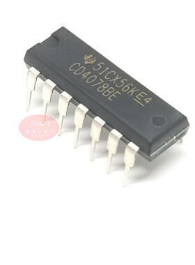 全新原装 CD4078BE DIP-14 或非或门 8输入直插 CD4078 CD4078UBE