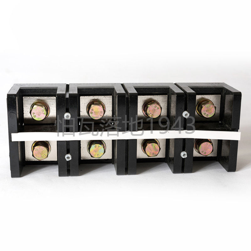 高品质TC-6004 (铜件) 4位/600A 大电流接线端子 接线排 柱连接器