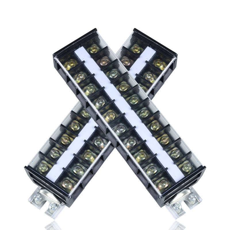 TD-3010接线端子排10位组合导轨式配电箱卡电源插接大电流连接器