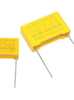 275V224K 黄色安规电容X2 275V0.22UF脚距P=10mm/15MM/22MM 220NF