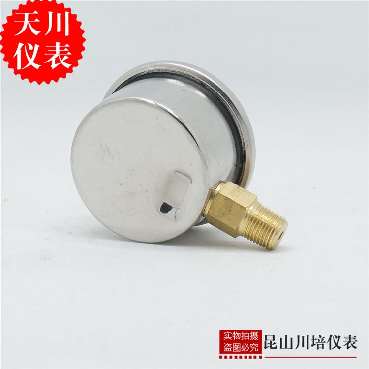 上海天川仪表厂耐震压力表YN-40小表面液压表STCIF油压表抗震防震