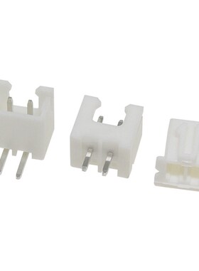 XH2.54 白色 接线端子胶壳/直针/弯针针座 环保2P3P4P5P6P7P-14P