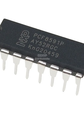 PCF8591P  质量保证  直插 8位模数/数模转换器 DIP-16 PCF8591