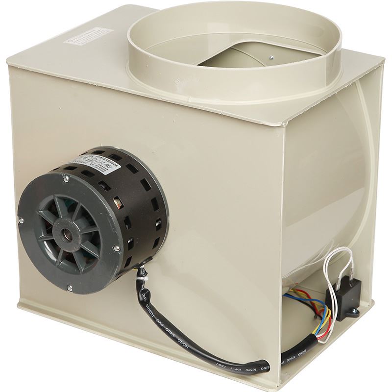 通风柜PP离心风机 实验室r通风机200V 250轴流式风机抽气罩叶轮扇