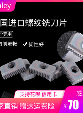 数控标准公制内外螺纹铣刀片30E/I/N 3.0ISOS加工中心合金梳刀片