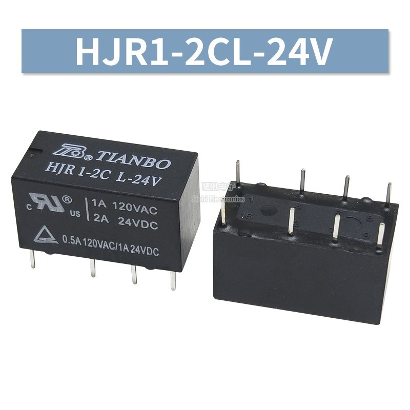 天波继电器 HJR1-2C-L-12V/05V/24V/09V/5V替换G5V-2-12VDC