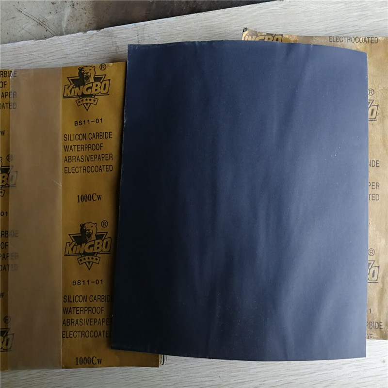 耐水砂纸1000目1200目400目100张包邮镜面抛光打磨超细的汽车专用