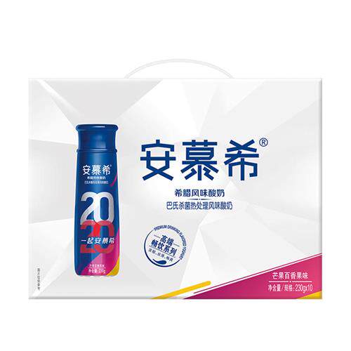 伊利 安慕希希腊风味酸奶(芒果百香果味) 230g*10瓶/属于什么档次？