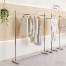 服装 凯尼诗不锈钢服装 中岛架挂衣架男女童装 落地式 道具货架 架新款