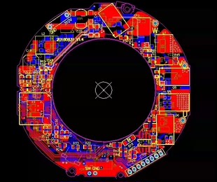 功率速度闭环 无感FOC电机三相控制高速吹风机方案PCB以及源代码