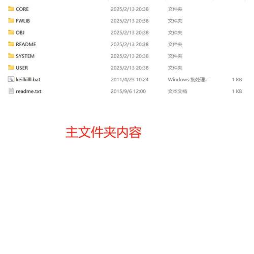 STM32F405RGT6单片机KEIL5程序工程文件模板(标准库）