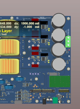 电源PFC入门 TI单相三相维也纳VIENNA整流器无桥 原理图PCB资料