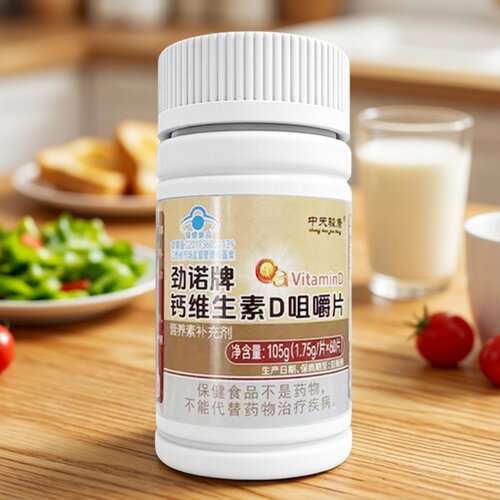 【蓝帽/补钙补VD】碳酸钙咀嚼片