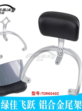 适用于绿佳飞跃TDR6040Z/绿驹云悦电动车尾架靠背支架拉扶手靠垫