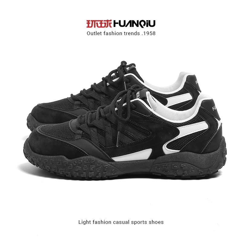 环球赛车鞋子男款平底德训鞋