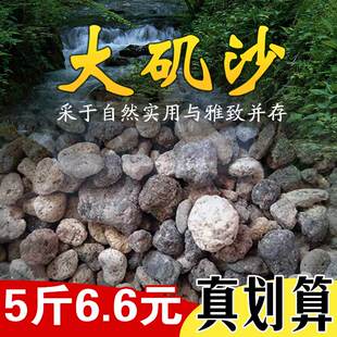 天然溪流石鱼缸铺底砂原生溪流砂底砂造景大矶沙水族箱装饰小石头