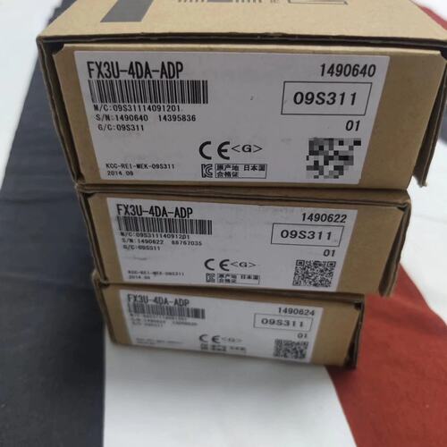 议价FX3U-4DA-ADP模块，正品库存，带包装盒可维修