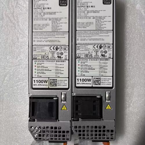 议价D1100E-S6 1100W戴尔服务器电源可维修