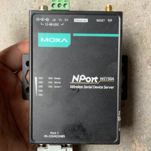 议价MOXA NPort无线串口服务器W2150A，成色如图，功可维修
