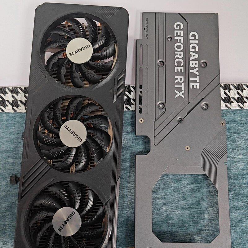 议价RTX4060魔鹰三风扇散热器+背板一套51*51mn9可维修