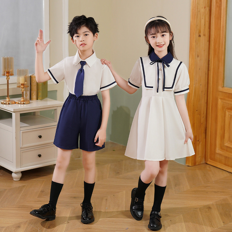 儿童合唱服小学生诗歌朗诵六一演出服幼儿园园服班服毕业照服装